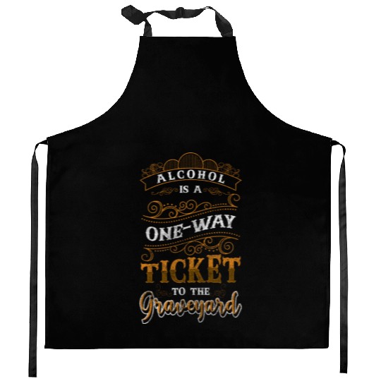 Beer Healthy Sanity New Start Kitchen Aprons
