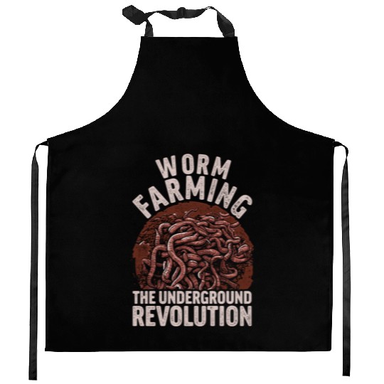 Worm Farming The Underground Revolution Kitchen Aprons