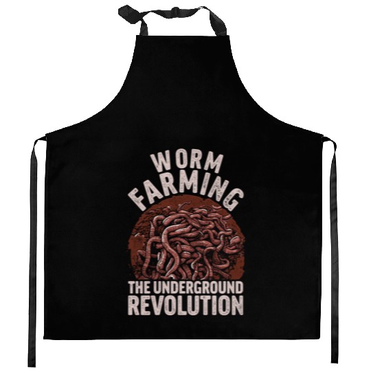Worm Farming The Underground Revolution Kitchen Aprons