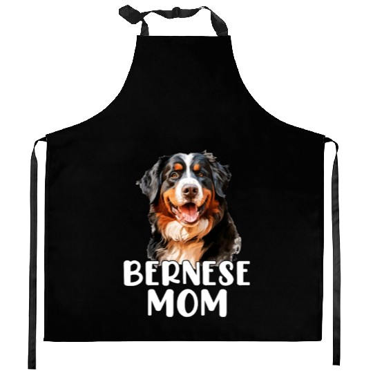 bernese mountain dog Kitchen Aprons