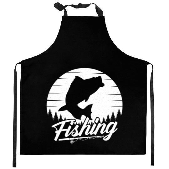 Fishing Kitchen Aprons | Outdoor | Fishing | Fishing Fans
