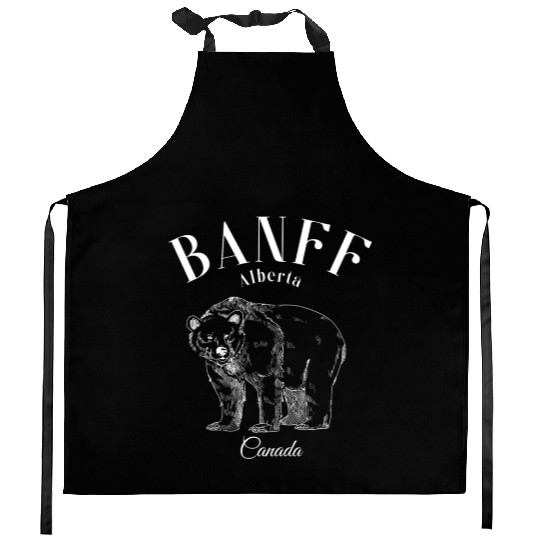 Banff Alberta Alberta's Rockies Souvenir Kitchen Aprons
