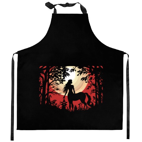 Centaur Mythical Creature Greek Mythology Kitchen Aprons