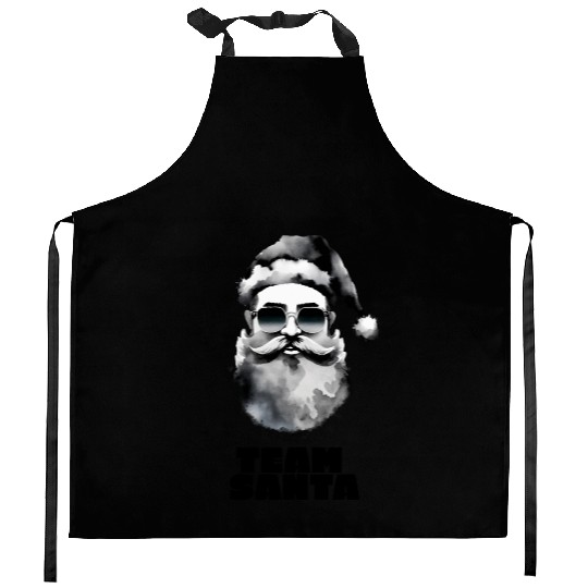 Team Santa Kitchen Aprons