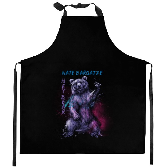 Hey Bear Painting Kitchen Aprons