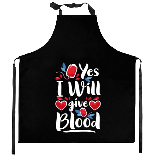 Blood Donations Thank You Savior Needle Kitchen Aprons