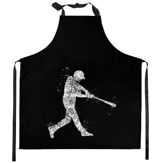 Baseball Pitcher Kitchen Aprons