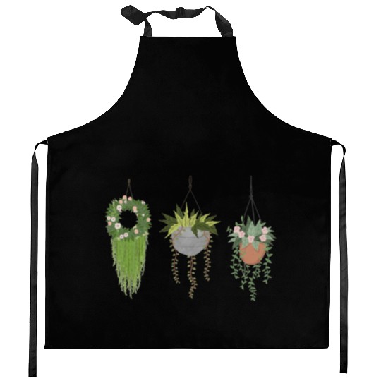 Hanging plants Kitchen Aprons