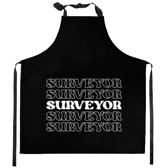 Surveyor Mapper Land Surveyor Geospatial Expert Kitchen Aprons