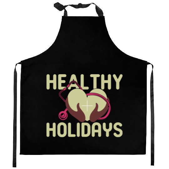 Healthy Holidays Kitchen Aprons
