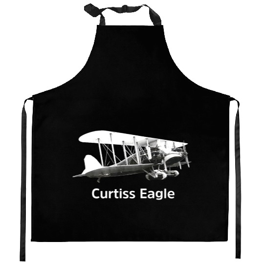 Curtiss Eagle Aircraft model Kitchen Aprons