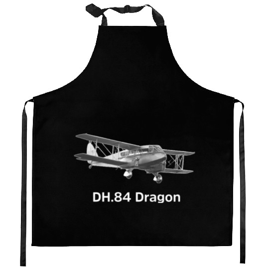 De Havilland Dragon Aircraft Kitchen Aprons