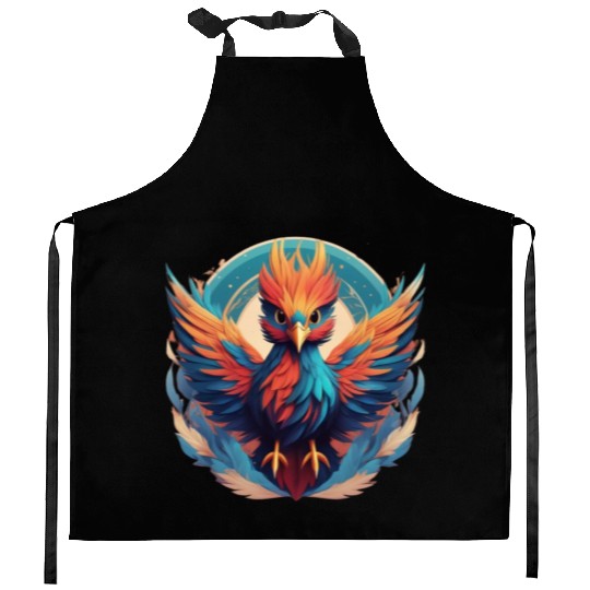 majestic phoenix cute outfits Kitchen Aprons