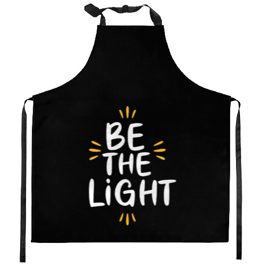 Be The Light Kitchen Aprons