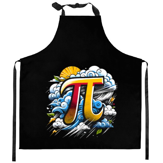 Funny Pi Day 2024 3,14 Pi Number Symbol Math Kitchen Aprons