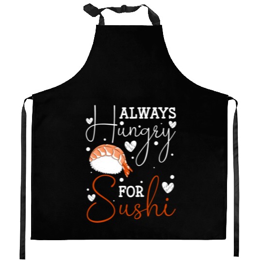 Japanese Fish Maki Cuisine Kitchen Aprons