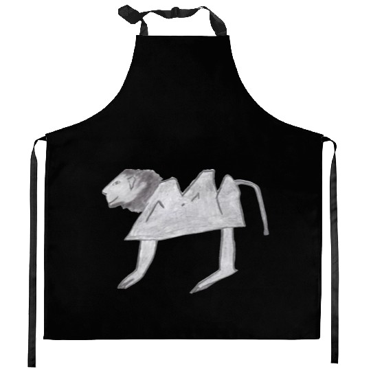 Mountain Lion Kitchen Aprons