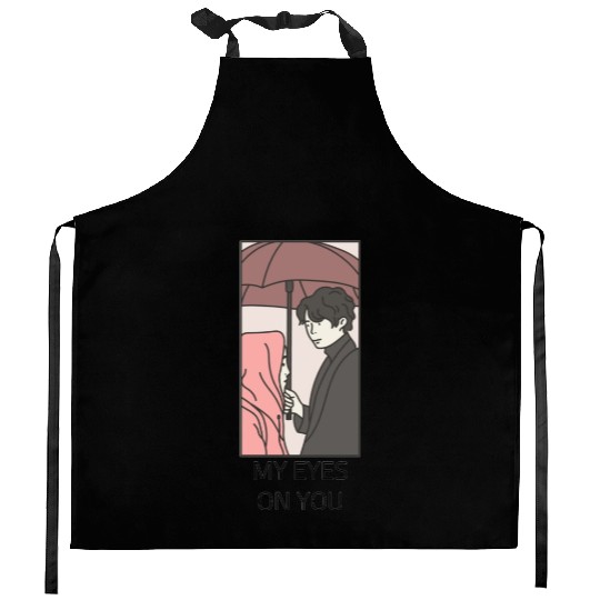 My Eyes On You Kitchen Aprons