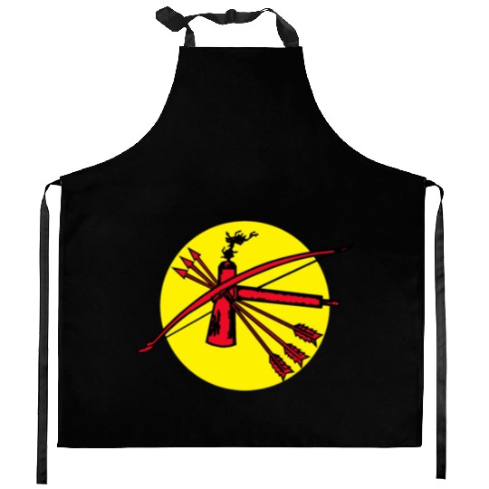 The Great Seal of Choctaw Nation of Oklahoma Kitchen Aprons