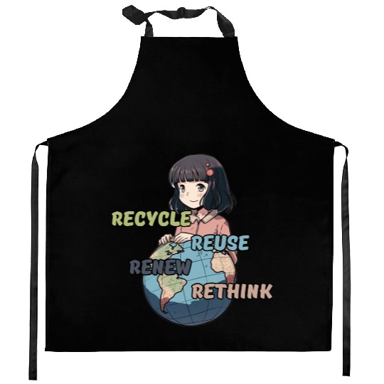 Recycle Reuse Renew Rethink Kitchen Aprons