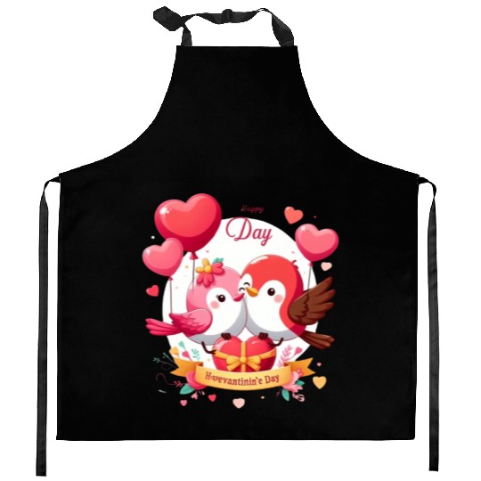 Valentine Day Simpl Kitchen Aprons