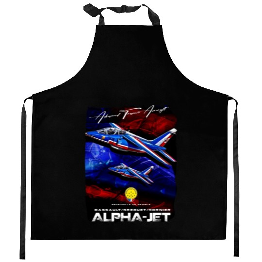Alpha Jet Belgium Air Force Advanced Trainer Aircr Kitchen Aprons