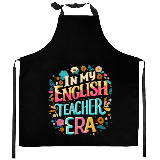 English teacher Kitchen Aprons