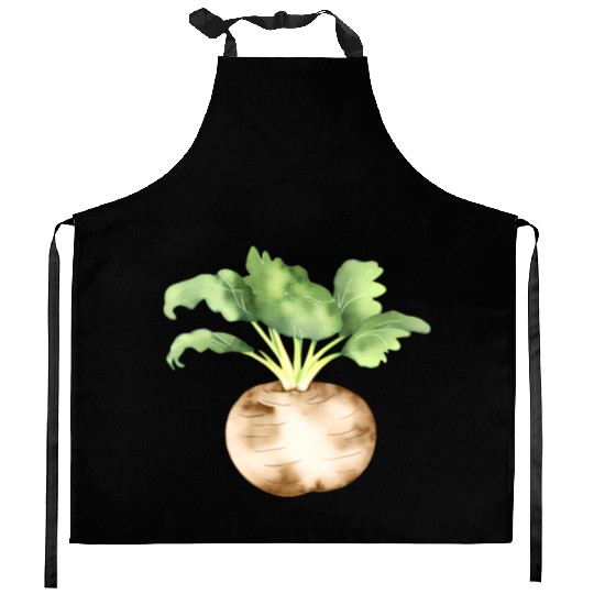 Fresh Turnip Kitchen Aprons