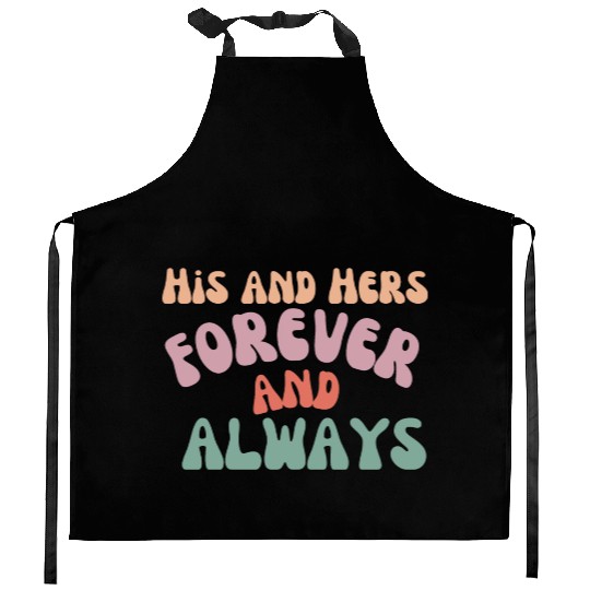 His and Hers Kitchen Aprons
