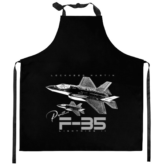 Lockheed Martin F-35 Lightning II Kitchen Aprons