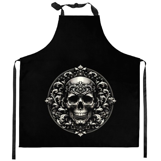 Baroque Elegance Kitchen Aprons