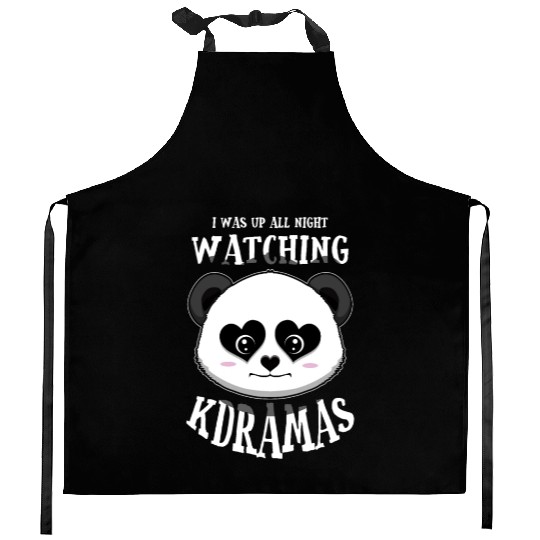 Watching K-Drama Korean Drama K-Drama Kitchen Aprons