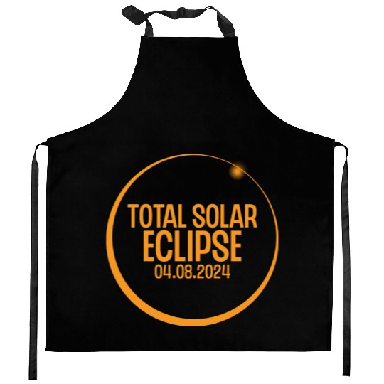 Total Eclipse Map Path of Totality Lover April 8, Kitchen Aprons