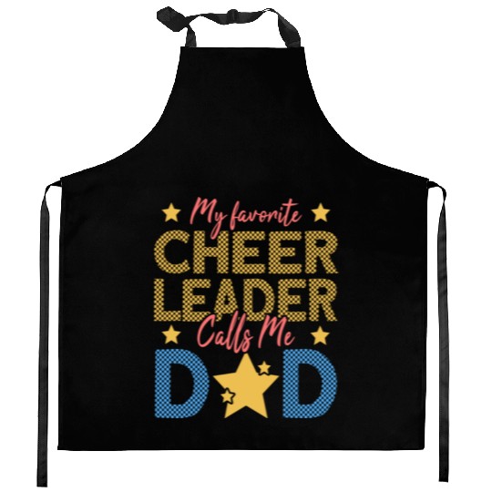 Cheerleader Dad Kitchen Aprons