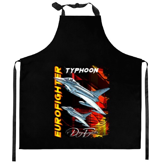 Eurofighter Typhoonn Multirole fighter Jet Kitchen Aprons