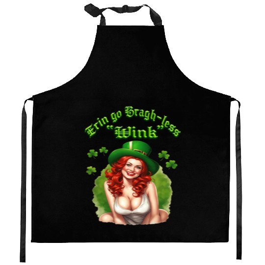 Erin Go Bragh-less Kitchen Aprons