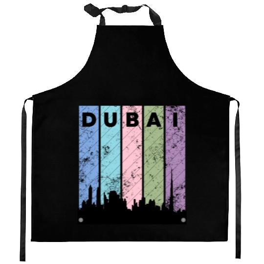 Dubai Love City Kitchen Aprons