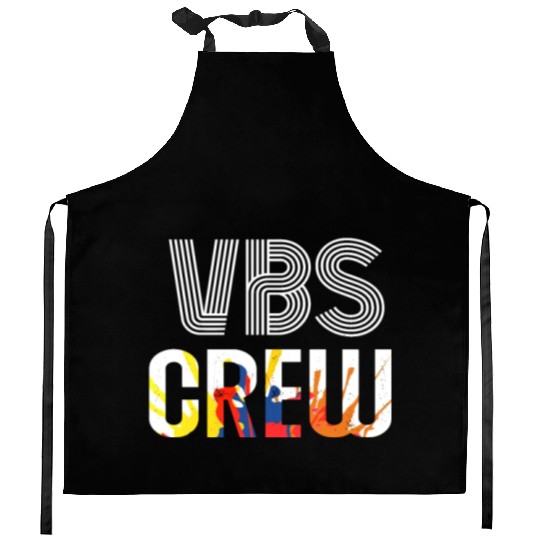 VBS Colorful Bible Vacation School Love Kitchen Aprons