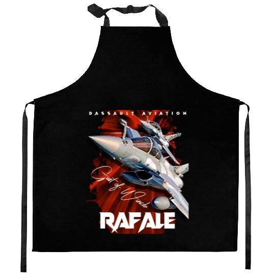 Dassault Rafale French Fighterjet Aircraft Kitchen Aprons