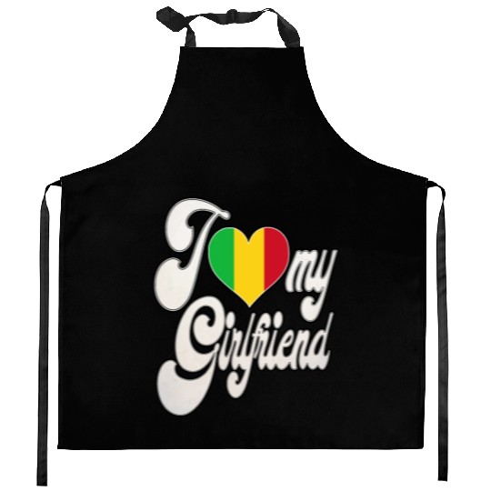 MaliI Love My Malian Girlfriend Kitchen Aprons