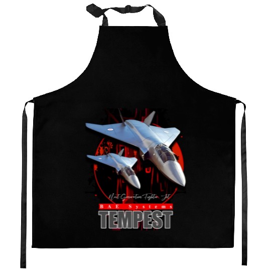 BAE Systems Tempest Next-Generation Fighter Jet Kitchen Aprons