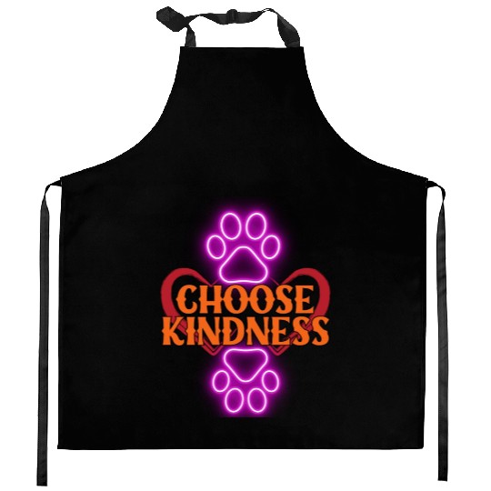 Choose Kindness Kitchen Aprons