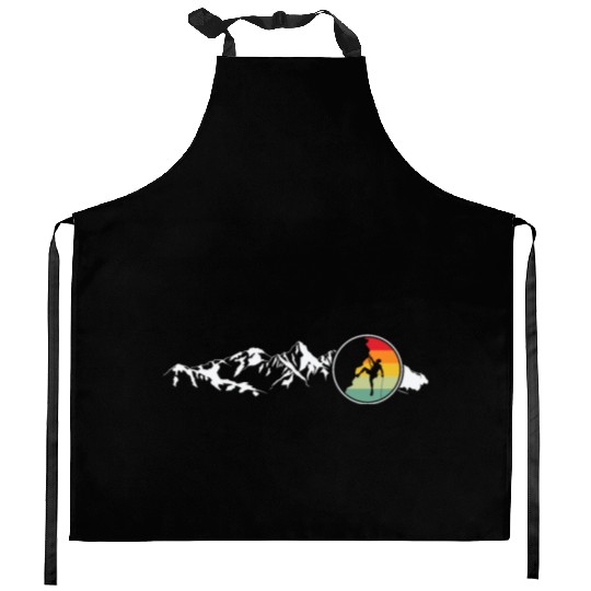 Mountain Climbing Rock Climbing Mountaineering Kitchen Aprons