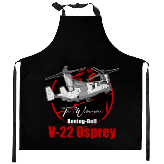 V22 Osprey Us Air Force Hybrid Aircraft Kitchen Aprons