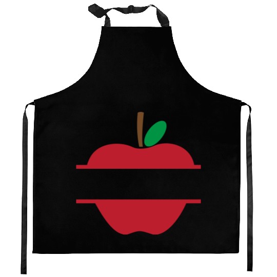 Teacher Monogram, teacher name Kitchen Aprons