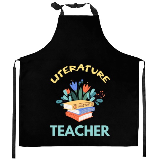Literature teacher Literature is my superpower Kitchen Aprons