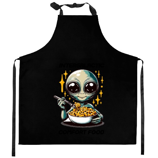 Galaxy Mac and Cheese | Sci-fi Comfort Food Gifts Kitchen Aprons
