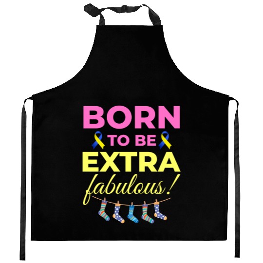 Down Syndrome Awareness Extra Fabulous Kitchen Aprons