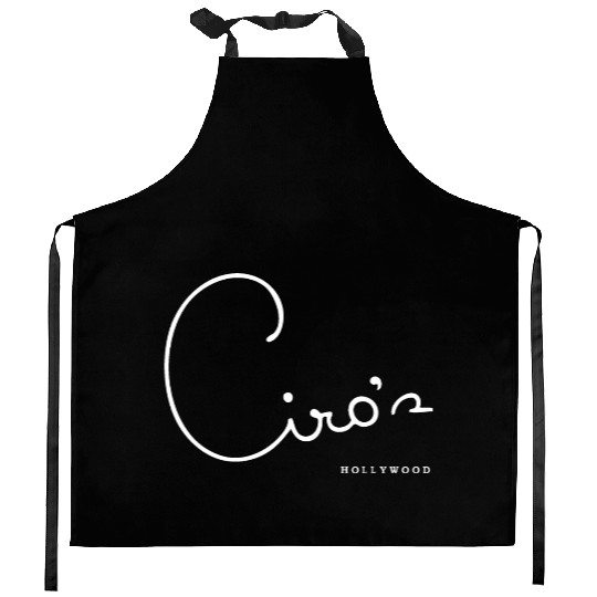 Ciro's Hollywood Vintage Kitchen Aprons Landmark LA Club