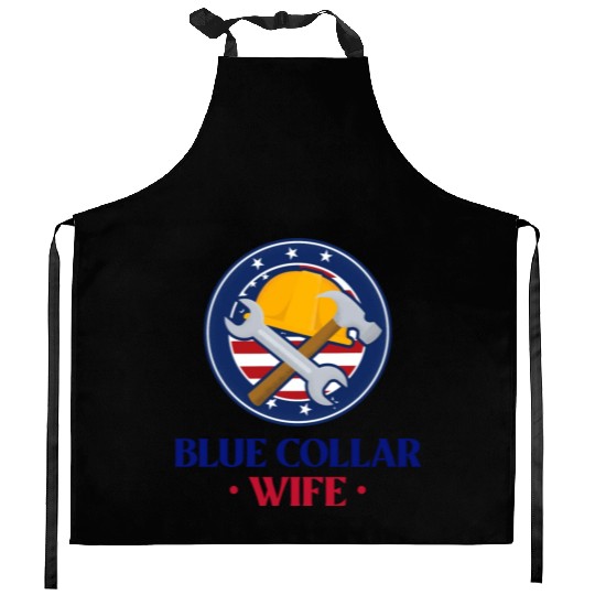 Blue Collar Wife Kitchen Aprons